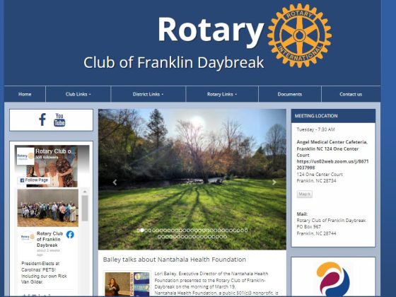 Creación del sitio web de su club rotario: Guía para principiantes con DACdb